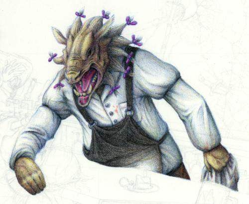 The final bartender.