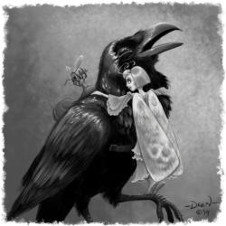 Fairy and Raven